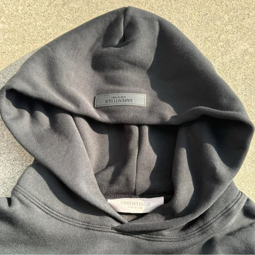 PacSun Essentials Black Hoodie - Picture 5 of 6